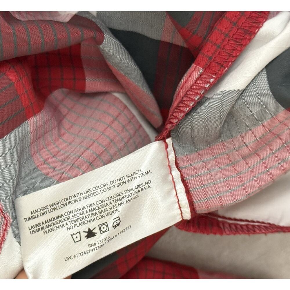 Orvis Shirt Mens XXL Red Quick Dry Outdoor Short Sleeve Button Up Casual Pockets - Picture 4 of 8